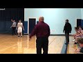 Moses Lake Christian v Pateros in 1B playoff action
