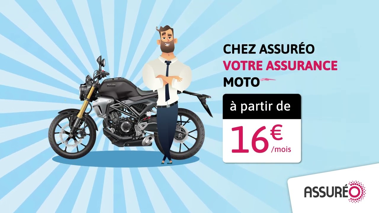 Assuréo - Votre Assurance moto dès 16 € par mois ! – hfbm1m