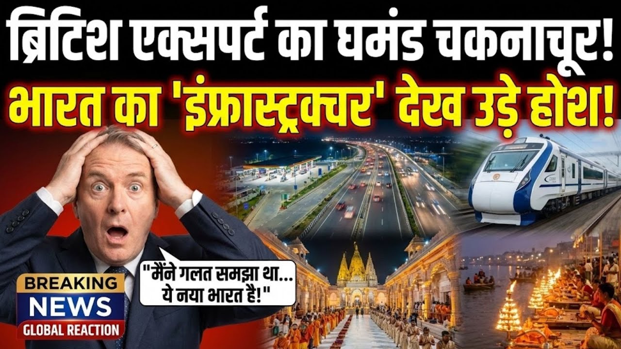भारत को गरीब समझने वाले ब्रिटिश एक्सपर्ट के आंसू निकल आए! 72 घंटे में अहंकार चकनाचूर 🇮🇳