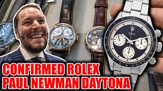 Paul Newman Daytona Confirmed By Rolex