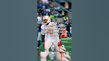 What We Learned From Week 5 Of The 2025 NFL Season. #shorts #recommended #viral #fyp