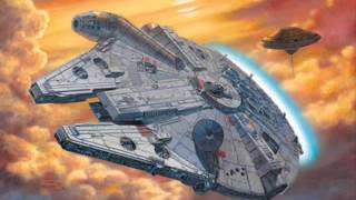 Star Wars Millenium falcon hyperdrive trouble sound effect