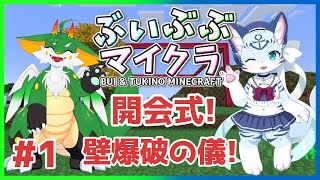 【ぶいぶぶマイクラ開催】総勢30名以上！！！400以上のMOD導入！！【ケモノ系Vtuber】