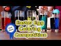 WE HAD AN EASTER EGG COLORING COMPETITION!