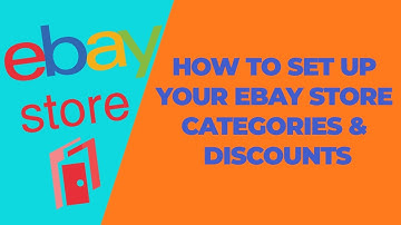 How to set up your eBay Store Categories & Discount in order to move inventory QUICKLY! 2nd Video