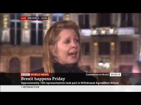 Laura Shields interviewed by Frederic Piccavet BBC World News