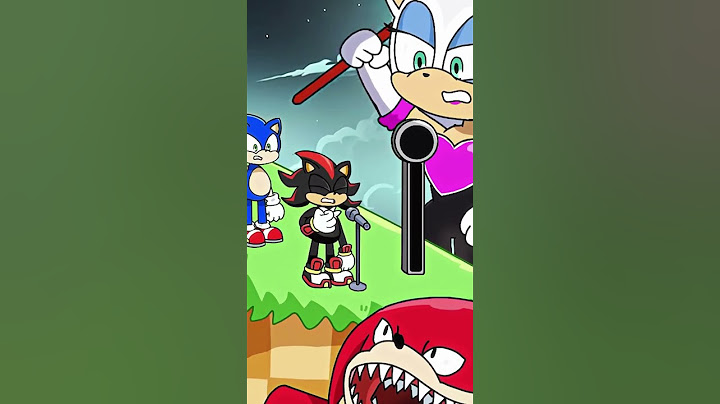 Sonic Tapes - Singing Challenge - #animation #songchallenge #funnysprunki