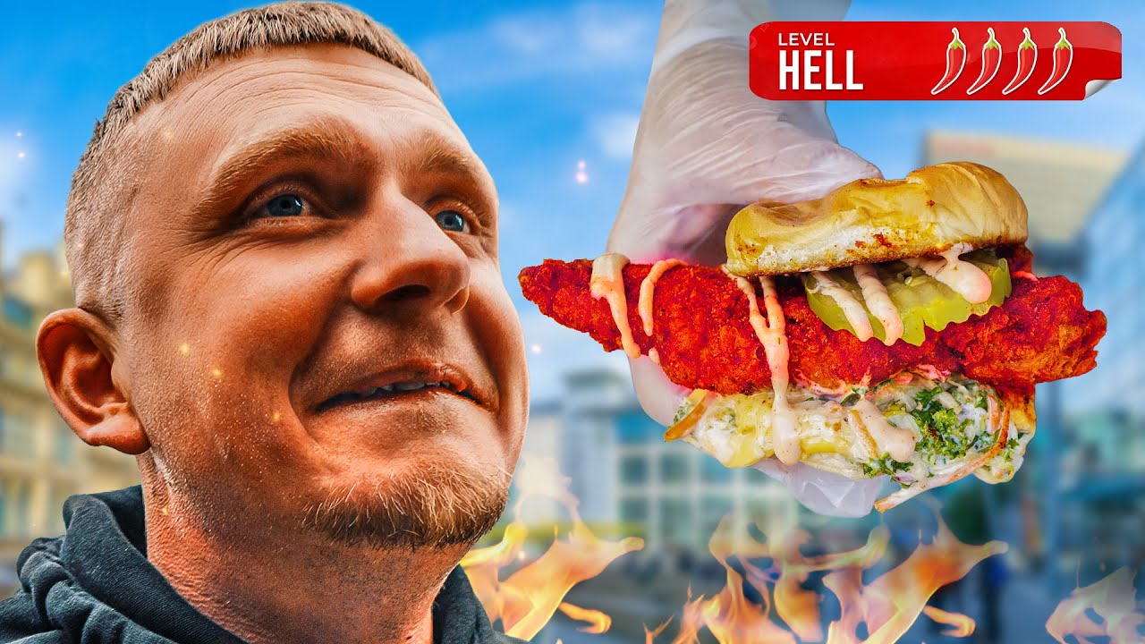 Самая горячая курица в Манчестере 🥵