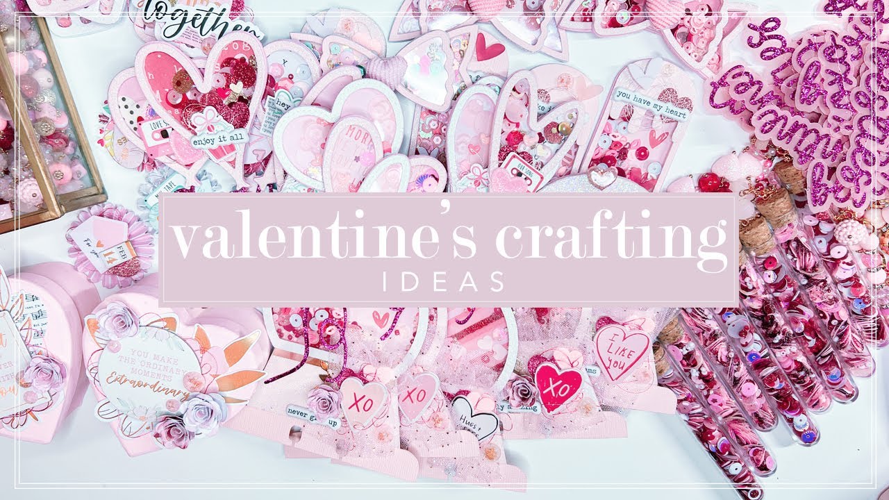 Valentine's Embellishments - Ideas & Project Share 💖💖💖