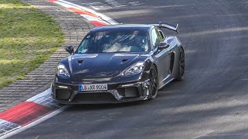 2021 Porsche Cayman GT4RS testing HARD on the Nurburgring!