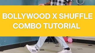 BOLLYWOOD X SHUFFLE COMBO TUTORIAL #shuffle #shuffletutorial #jddancetutorial