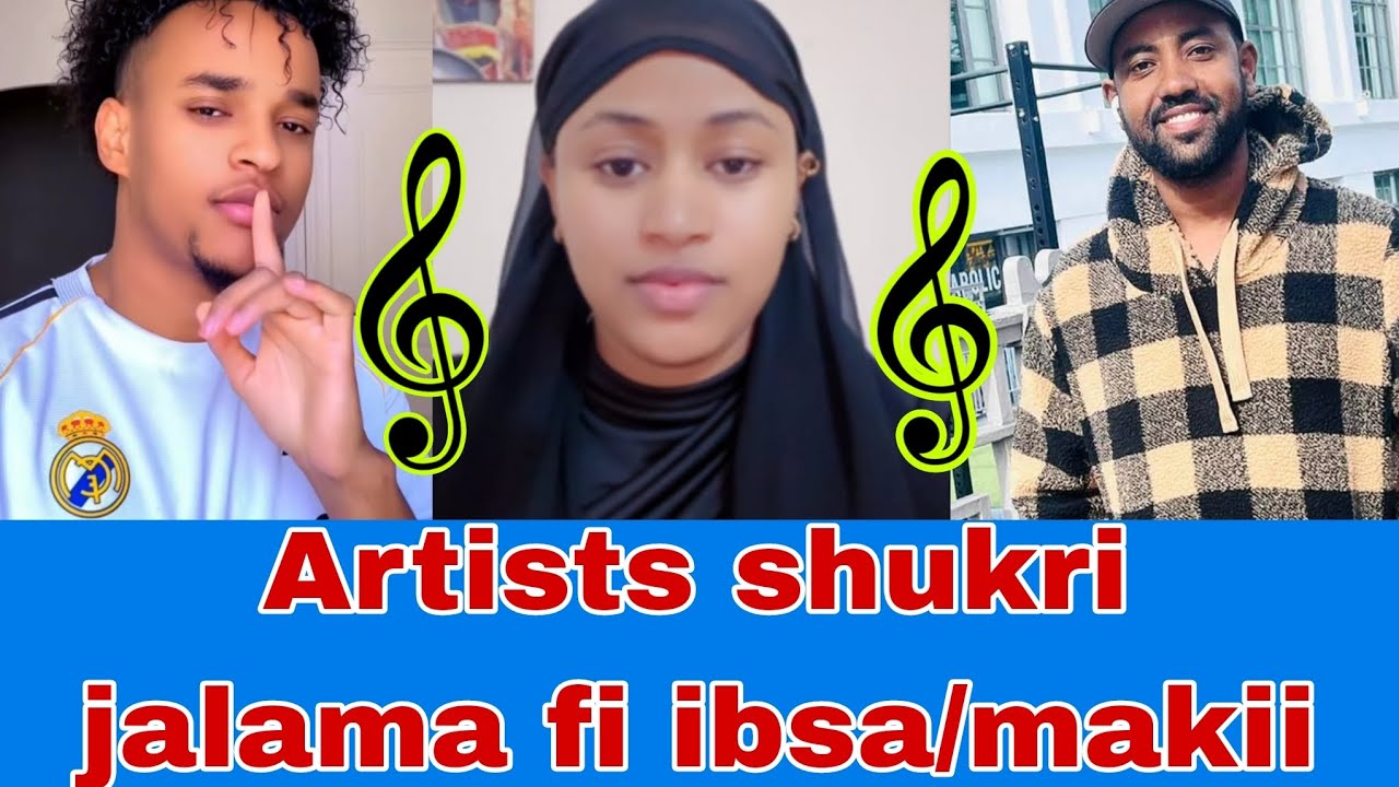 Artist shukr jamal fi ibsa/makii muziqaa haraawa shukr live irrati