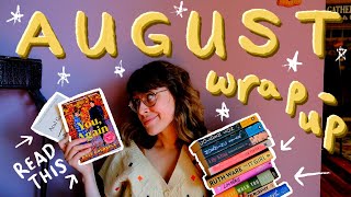 everything i read in august ☀️🤡 by lexi aka newlynova 48,211 views 8 months ago 25 minutes