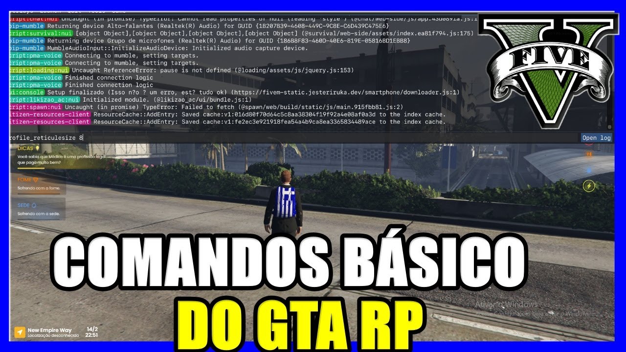 COMANDOS BÁSICO GTA BRASIL ROLEPLAY// GTA MOBILE // CÓDIGOS 