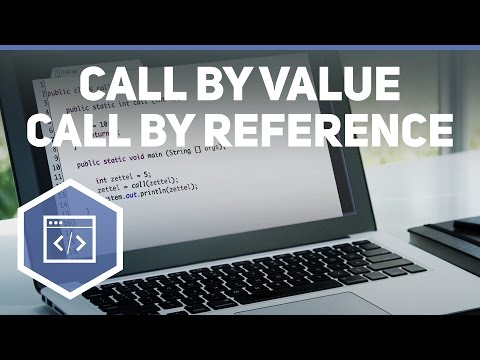 Video: Was ist Call by Reference mit Programm erklären?