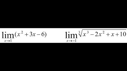 Find the Limit, If It Exists 01