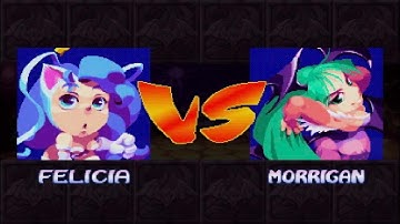 Capcom Fighting Collection (PS5) Super Puzzle Fighter ll Turbo: Arcade Mode (Felicia + Hard)