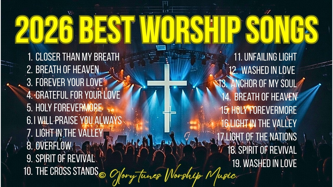 Лучшие христианские песни для поклонения 2026 года | Прекрасный плейлист хвалы и поклонения