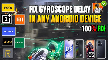 HOW TO FIX GYRO DELAY IN ANY ANDROID DEVICE 🔥 BGMI GYRO DELAY PROBLEM | GYROSCOPE DELAY FIX IN BGMI