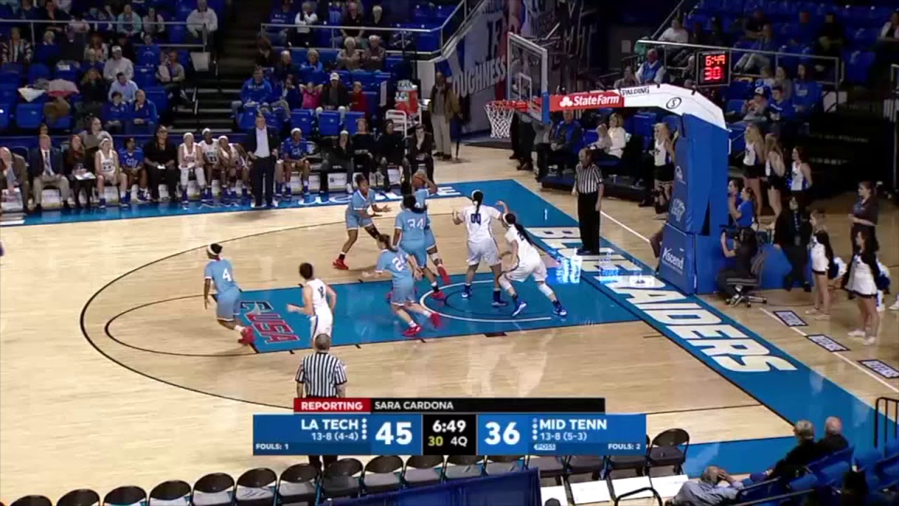 LaTech WBB Post Play YouTube