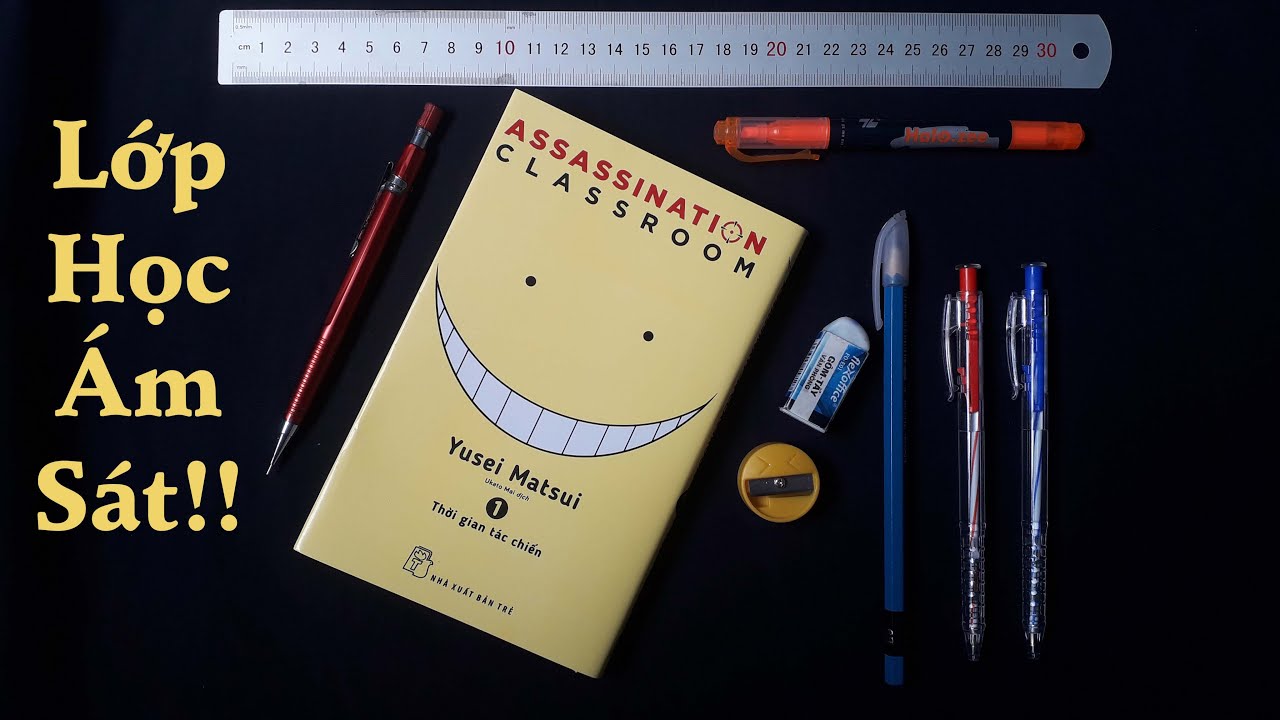 Lớp học ám sát manga | Review Manga #45: Assassination Classroom (Lớp Học Ám Sát) _ Vol.01