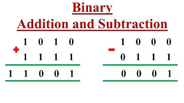 Binary Addition and Subtraction Explained with Examples