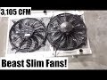 Best Aftermarket Slim Fans?? SPAL Slim Fans!!
