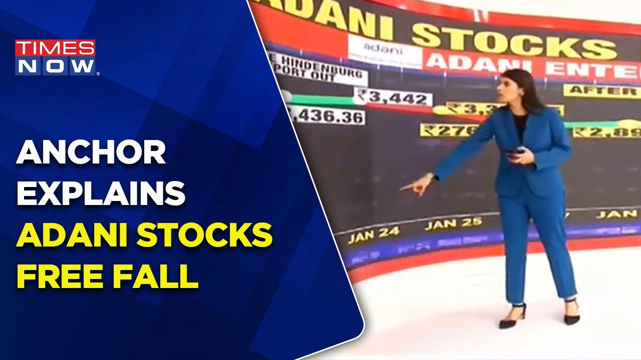 Adani Stocks Free Fall Adani Group Loses 107 Billion In 6 Days