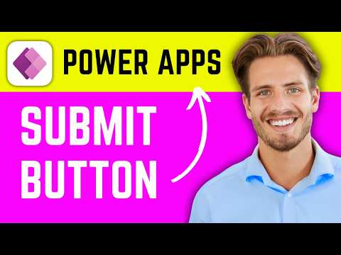 How to Add Submit Button to Microsoft Power Apps Form | How to Save a Form in Power Apps (2024)