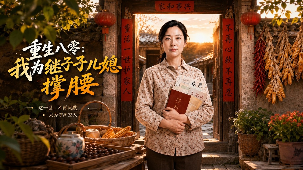 【高清全集】《重生八零：我为继子儿媳撑腰》 #逆袭 #爱情 #甜宠 #反转 #热门短剧 #drama #爽剧 #電影 #精彩影视 #AI短剧