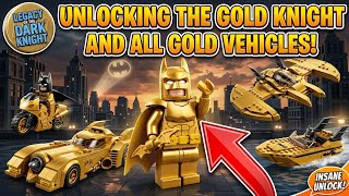 LEGO Batman: Legacy of the Dark Knight Unlocking The Gold Knight and all gold vehicles