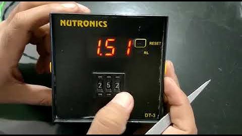Nutronics Timer DT series (DT-2/ DT-3/ DT-4)