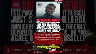 Famous 🔥Breaking news USA Kurt Russell Calls for Forced Deportations! #BreakingNews #USPolitics #Shorts Profile
