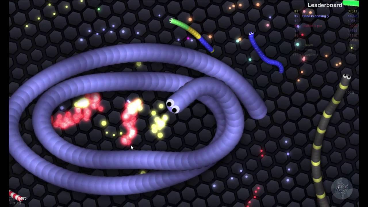 Hướng Dẫn Chơi Game Rắn Săn Mồi Slither.Io - Youtube