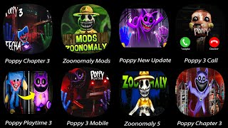 Poppy Playtime Mobile, Poppy Playtime Chapter 2, Zoonomaly Horror, Banban Monster,Monster Poppy 4
