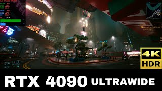 Cyberpunk 2077 | Ray Tracing: Overdrive Technology Preview  Full Ray Tracing | Ultrawide 21:9