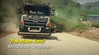 Story wa||Truk trailer Hino 500 Mancull!!