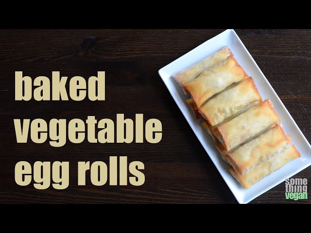 Crispy Vegetarian Egg Rolls (VIDEO) - Jessica Gavin