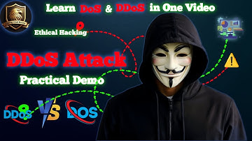 Learn DDoS ATTACKS and DEFENSE Strategies from Scratch!