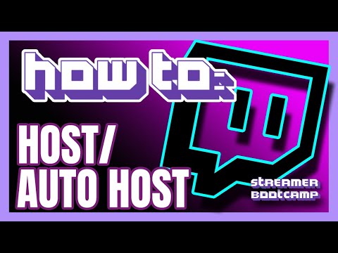 How to Host on Twitch QUICK & EASY | Twitch Tips 2022