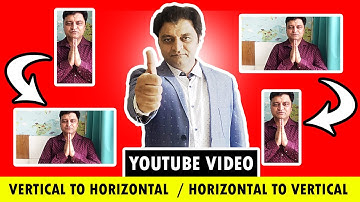 How to make Landscape video To Portrait I  Portrait Video to Landscape in Openshot