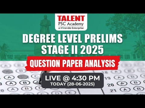 DEGREE LEVEL PRELIMS