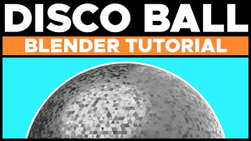 Simple Disco Ball Tutorial in Blender 2.8 Eevee | TutsByKai