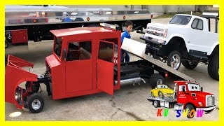 Just Playing Around With The Rollbacks Loading The Mini Monster Truck by KV Show 2,403,689 views 4 years ago 16 minutes