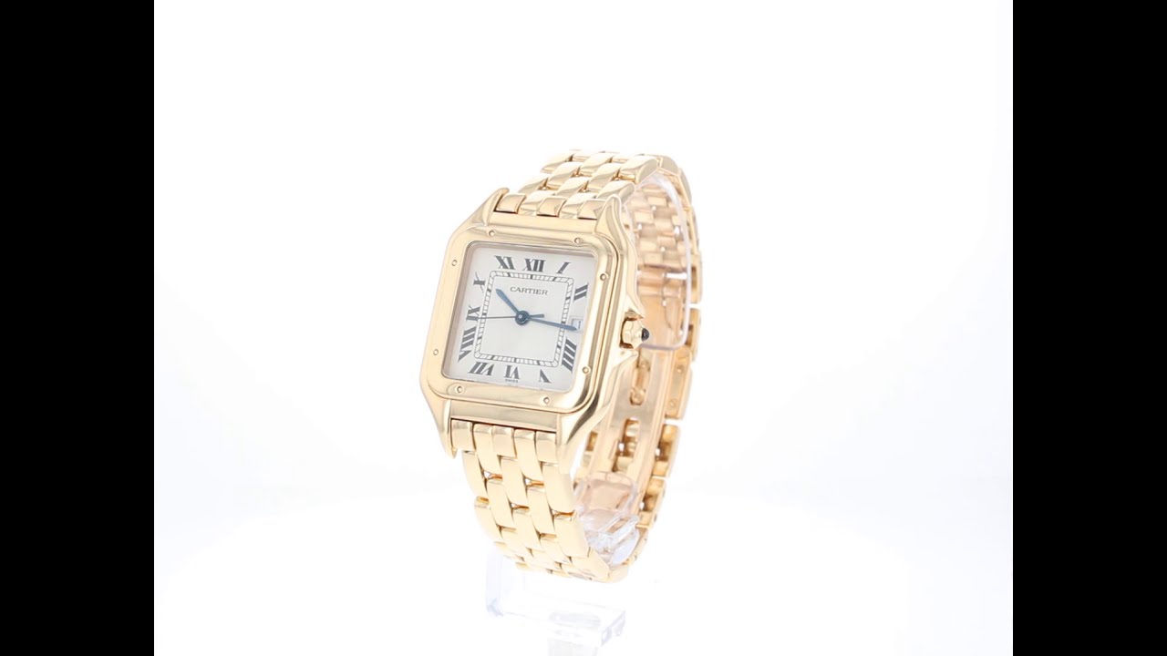 Cartier Panthere Pre Owned Watch Ref 
