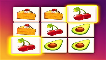 🥑 Tile Master, Matching Puzzle 🥑 GAMEPLAY Levels 1-11 (Android, iOS)