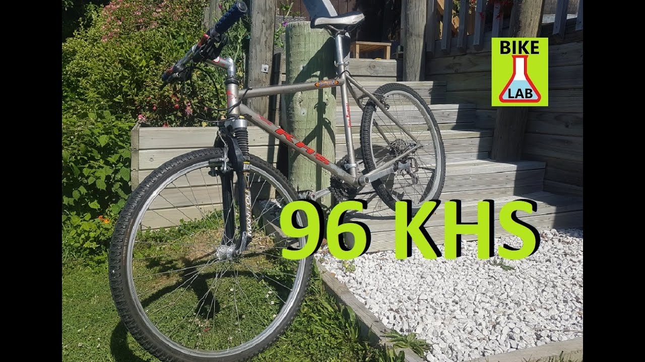 96 khs retro MTB tidied up & ready to ride - YouTube