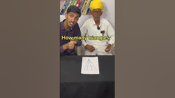 How many triangles? 😮 #gorpuzzle #puzzle #shorts