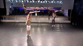 Yasmine Naghdi and Ryoichi Hirano rehearse Concerto #WorldBalletDay 2019 (The Royal Ballet)