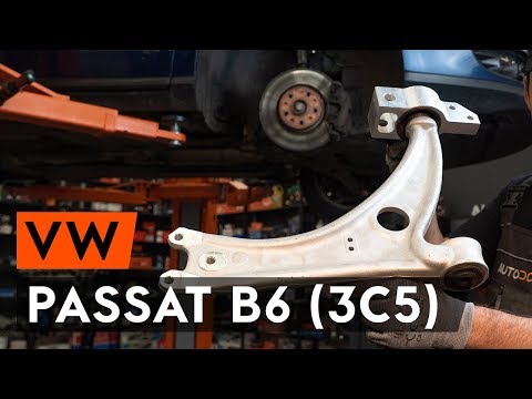 Как заменить передний рычаг подвески VW PASSAT B6 (3C5) [ВИДЕОУРОК AUTODOC]